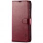 TUCCH SAMSUNG GALAXY A33 Wallet Case, SAMSUNG A33 Leather Case Folio Cover - Wine Red