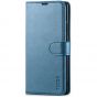 TUCCH SAMSUNG GALAXY A42 Wallet Case, SAMSUNG A42 Leather Case Folio Cover - Lake Blue