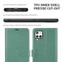 TUCCH SAMSUNG GALAXY A42 Wallet Case, SAMSUNG A42 Leather Case Folio Cover - Myrtle Green