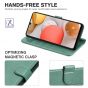 TUCCH SAMSUNG GALAXY A42 Wallet Case, SAMSUNG A42 Leather Case Folio Cover - Myrtle Green