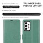 TUCCH SAMSUNG GALAXY A52 Wallet Case, SAMSUNG A52 Flip Case 6.5-inch - Myrtle Green