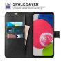 TUCCH SAMSUNG GALAXY A53 Wallet Case, SAMSUNG A53 Leather Case Folio Cover - Black