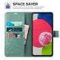 TUCCH SAMSUNG GALAXY A53 Wallet Case, SAMSUNG A53 Leather Case Folio Cover - Myrtle Green