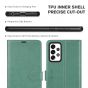 TUCCH SAMSUNG GALAXY A72 Wallet Case, SAMSUNG A72 Flip Case 6.7-inch - Myrtle Green