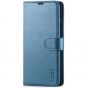 TUCCH SAMSUNG GALAXY A72 Wallet Case, SAMSUNG A72 Flip Case 6.7-inch - Lake Blue