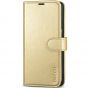 TUCCH SAMSUNG GALAXY A52 Wallet Case, SAMSUNG A52 Flip Case 6.5-inch - Shiny Champagne Gold