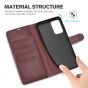 TUCCH SAMSUNG GALAXY A72 Wallet Case, SAMSUNG A72 Flip Case 6.7-inch - Wine Red