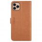 TUCCH iPhone 11 Pro Wallet Case with Strap, iPhone 11 Pro Stand Case with Card Holder - Light Brown