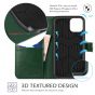 TUCCH iPhone 11 Wallet Case with Magnetic, iPhone 11 Leather Case - Midnight Green