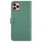 TUCCH iPhone 11 Pro Max Wallet Case for Men, iPhone 11 Pro Max Leather Cover with Magnetic Clasp - Myrtle Green