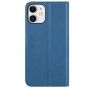 TUCCH iPhone 12 Mini Wallet Case, iPhone 12 Mini Flip Cover, Magnetic Closure Phone Case for Mini iPhone 12 5G 5.4-inch Lake Blue