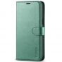 TUCCH iPhone 12 5G Wallet Case, iPhone 12 Pro 6.1-inch 5G Flip Case - Myrtle Green