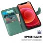 TUCCH iPhone 12 Pro Max Wallet Case, iPhone 12 Pro Max 6.7-inch Flip Case - Myrtle Green