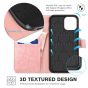 TUCCH iPhone 12 Pro Max Wallet Case, iPhone 12 Pro Max 6.7-inch Flip Case - Rose Gold