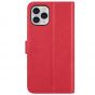 TUCCH iPhone 12 Pro Max Wallet Case, iPhone 12 Pro Max 6.7-inch Flip Case - Red