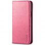 TUCCH iPhone 12 Pro Max Wallet Case, iPhone 12 Pro Max PU Leather Case, Flip Cover with Stand, Credit Card Slots, Magnetic Closure for iPhone 12 Pro Max 6.7-inch 5G Hot Pink