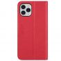 TUCCH iPhone 12 Pro Max Wallet Case, iPhone 12 Pro Max PU Leather Case, Flip Cover with Stand, Credit Card Slots, Magnetic Closure for iPhone 12 Pro Max 6.7-inch 5G Red