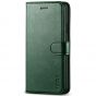TUCCH iPhone 7 Wallet Case, iPhone 8 Case, Premium PU Leather Case - Midnight Green