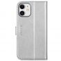 TUCCH iPhone 12 Wallet Case, iPhone 12 Pro Case, iPhone 12 / Pro 6.1-inch Flip Case - Shiny Silver
