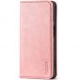TUCCH iPhone 15 Wallet Case, iPhone 15 Leather Protective Case - Rose Gold