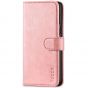 TUCCH iPhone XS Wallet Case, iPhone X / XS Leather Cover, Auto Sleep/Wake up, Magnet Clasp, Stand - Rose Gold