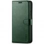 TUCCH iPhone XR Wallet Case - iPhone XR Leather Cover - Midnight Green