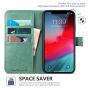 TUCCH iPhone XS Max Wallet Case - iPhone XS Max Leather Cover-Myrtle Green