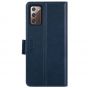 TUCCH SAMSUNG Galaxy Note20 Wallet Case, SAMSUNG Note20 5G Flip Cover Dual Clasp Tab-Dark Blue