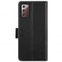 TUCCH SAMSUNG Galaxy Note20 Wallet Case, SAMSUNG Note20 5G Flip Cover Dual Clasp Tab-Black