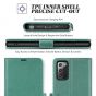 TUCCH SAMSUNG Galaxy Note20 Wallet Case, SAMSUNG Note20 5G Flip Cover Dual Clasp Tab-Myrtle Green