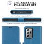 TUCCH SAMSUNG Galaxy Note20 Ultra Wallet Case, SAMSUNG Note20 Ultra 5G Flip Cover Dual Clasp Tab-Lake Blue