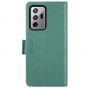 TUCCH SAMSUNG Galaxy Note20 Ultra Wallet Case, SAMSUNG Note20 Ultra 5G Flip Cover Dual Clasp Tab-Myrtle Green