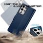 TUCCH SAMSUNG Galaxy S21 Ultra Wallet Case, SAMSUNG S21 Ultra Flip Case 6.8-inch - Dark Blue