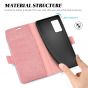 TUCCH SAMSUNG Galaxy Note20 Wallet Case, SAMSUNG Note20 5G Flip Cover Dual Clasp Tab-Rose Gold