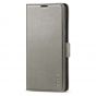 TUCCH SAMSUNG Galaxy Note20 Ultra Wallet Case, SAMSUNG Note20 Ultra 5G Flip Cover Dual Clasp Tab-Grey