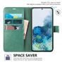 TUCCH SAMSUNG GALAXY S20FE Wallet Case, SAMSUNG S20FE Flip Case 6.5-inch - Myrtle Green