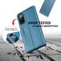 TUCCH SAMSUNG GALAXY S20FE Wallet Case, SAMSUNG S20FE Flip Case 6.5-inch - Lake Blue