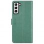 TUCCH SAMSUNG GALAXY S21 Wallet Case, SAMSUNG S21 Flip Case 6.2-inch - Myrtle Green