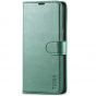 TUCCH SAMSUNG GALAXY S21 Wallet Case, SAMSUNG S21 Flip Case 6.2-inch - Myrtle Green