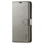 TUCCH SAMSUNG S21FE Wallet Case, SAMSUNG Galaxy S21 FE Case with Magnetic Clasp - Grey