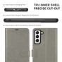 TUCCH SAMSUNG GALAXY S21 Plus Wallet Case, SAMSUNG S21 Plus Flip Case 6.7-inch - Grey