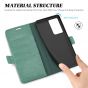 TUCCH SAMSUNG Galaxy S21 Ultra Wallet Case, SAMSUNG S21 Ultra Flip Case 6.8-inch - Myrtle Green