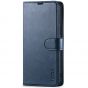 TUCCH SAMSUNG GALAXY S22 Wallet Case, SAMSUNG S22 PU Leather Case Flip Cover - Dark Blue