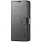 TUCCH SAMSUNG GALAXY S22 Wallet Case, SAMSUNG S22 PU Leather Case Flip Cover - Black