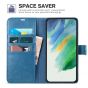 TUCCH SAMSUNG GALAXY S22 Wallet Case, SAMSUNG S22 PU Leather Case Flip Cover - Light Blue