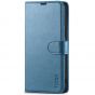 TUCCH SAMSUNG GALAXY S22 Wallet Case, SAMSUNG S22 PU Leather Case Flip Cover - Light Blue