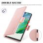 TUCCH SAMSUNG S22 Ultra Wallet Case, SAMSUNG Galaxy S22 Ultra PU Leather Cover Book Flip Folio Case - Shiny Rose Gold