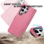 TUCCH SAMSUNG S22 Ultra Wallet Case, SAMSUNG Galaxy S22 Ultra PU Leather Cover Book Flip Folio Case with Dual Magnetic Tab - Hot Pink