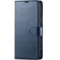 TUCCH SAMSUNG GALAXY S23FE Wallet Case, SAMSUNG S23FE PU Leather Case Flip Cover - Blue