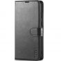 TUCCH SAMSUNG GALAXY S23FE Wallet Case, SAMSUNG S23FE PU Leather Case Flip Cover - Black